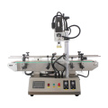 HZPK automatic tabletop electric glass spray cap press screw capping sealing machine price for plastic pet bottle